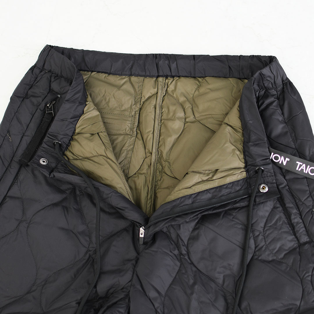 TAION[タイオン] MILITARY DOWN PANTS [131LSML-1] ミリタリー ダウンパンツ・MEN'S / LADY'S [2025AW]