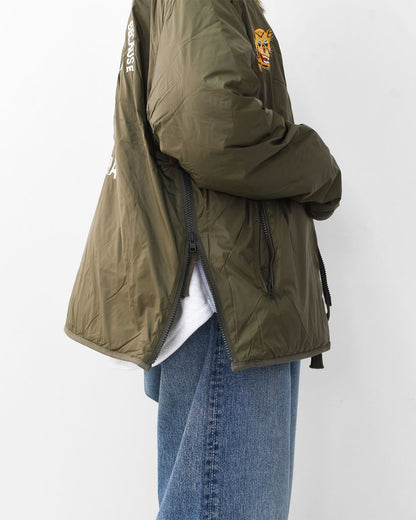 TAION[タイオン] REVERSIBLE -VETJAN- DOWN JACKET  [JK03JS] ジャパンスペシャル リバーシブル ベトジャン ダウンジャケット・ベトナムジャケット・ミリタリー・クルーネック・軽量・コンパクト・ユニセックス・MEN'S / LADY'S [2025AW]