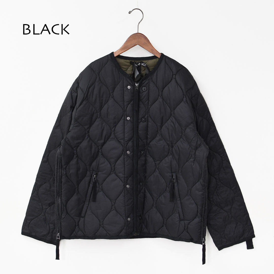 TAION[タイオン] MILITARY M65 LINER W-ZIP SHORT DOWN JKT [M65LSZBML-1S] ミリタリー M65 ライナーWジップ ショートダウンジャケット・MEN'S / LADY'S [2025AW]