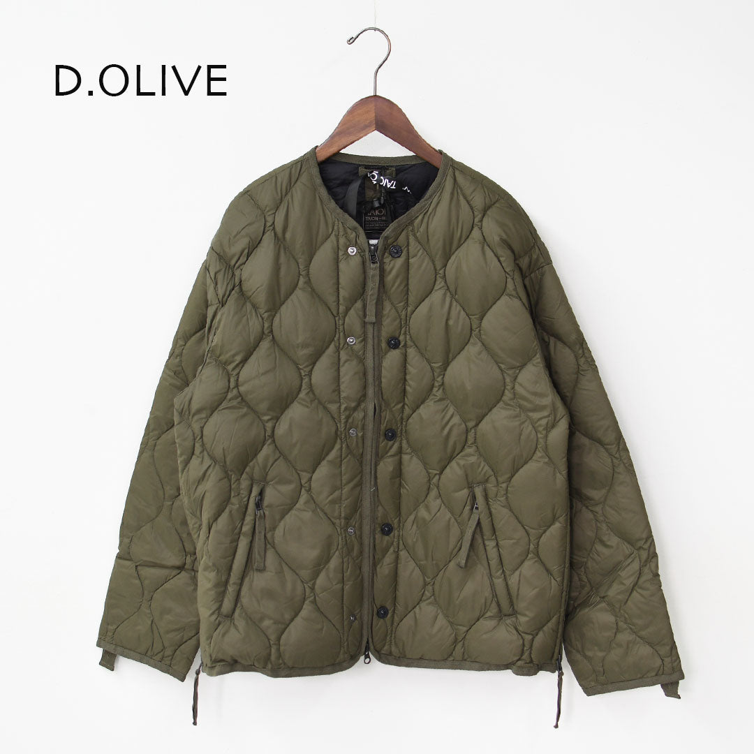 TAION[タイオン] MILITARY M65 LINER W-ZIP SHORT DOWN JKT [M65LSZBML-1S] ミリタリー M65 ライナーWジップ ショートダウンジャケット・MEN'S / LADY'S [2025AW]