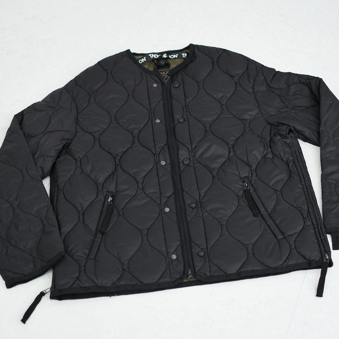 TAION[タイオン] MILITARY M65 LINER W-ZIP SHORT DOWN JKT [M65LSZBML-1S] ミリタリー M65 ライナーWジップ ショートダウンジャケット・MEN'S / LADY'S [2025AW]