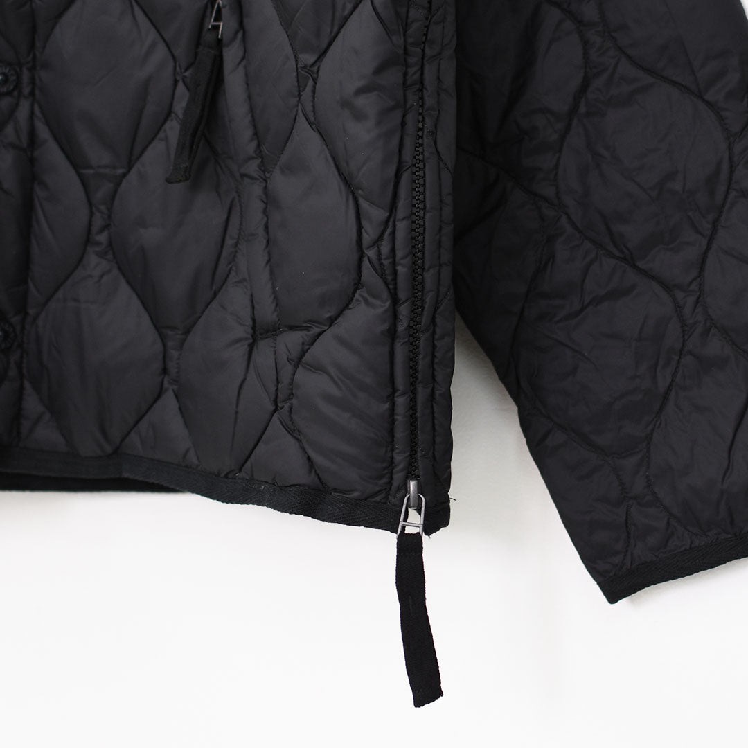 TAION[タイオン] MILITARY M65 LINER W-ZIP SHORT DOWN JKT [M65LSZBML-1S] ミリタリー M65 ライナーWジップ ショートダウンジャケット・MEN'S / LADY'S [2025AW]