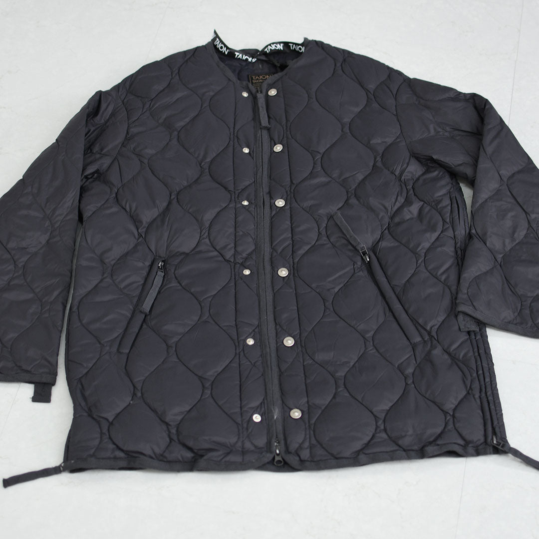 TAION[タイオン] MILITARY M65 LINER W-ZIP DOWN JKT [M65LSZBML-1] ミリタリー M65 ライナーWジップ ダウンジャケット・MEN'S / LADY'S [2025AW]