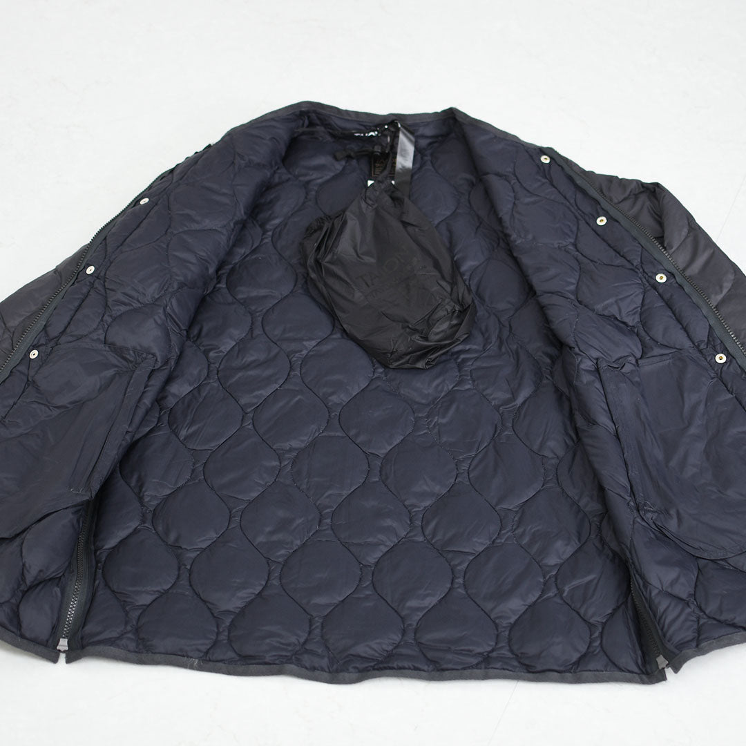 TAION[タイオン] MILITARY M65 LINER W-ZIP DOWN JKT [M65LSZBML-1] ミリタリー M65 ライナーWジップ ダウンジャケット・MEN'S / LADY'S [2025AW]