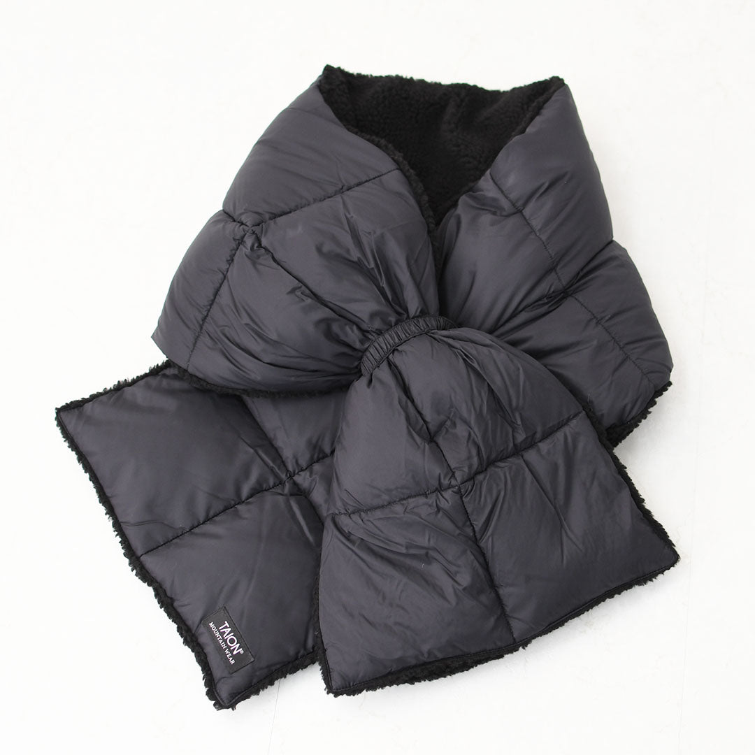 TAION[タイオン] MOUNTAIN VOLUME DOWN×BOA SCARF [R201VBMT] マウンテンボリュームダウン×ボアスカーフ・MEN'S / LADY'S [2025AW]