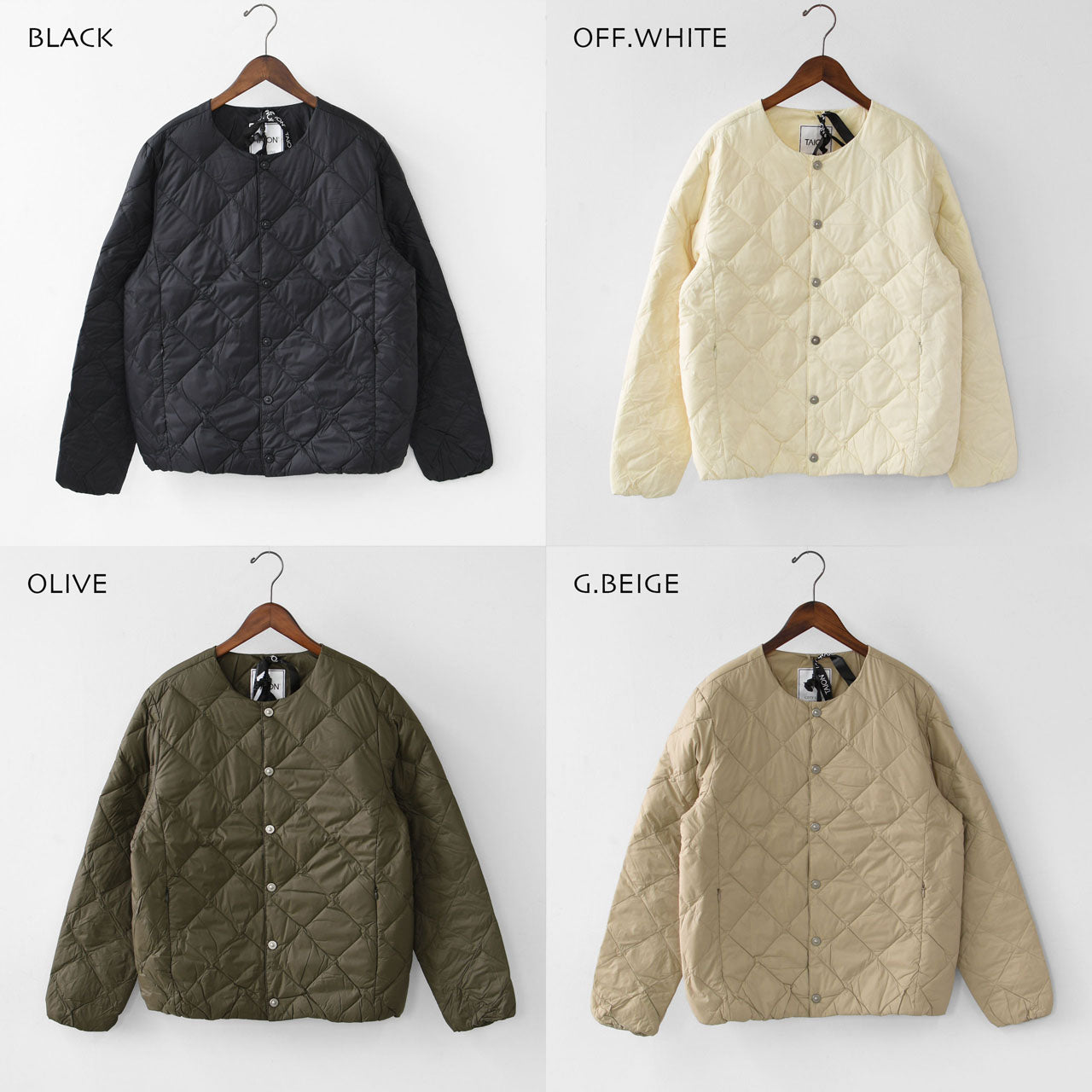 TAION[タイオン] CITY CREW NECK DOWN JACKET  [104BCI] シティクルーネックダウンジャケット[2024AW]