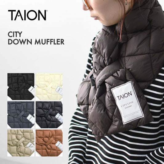 TAION[タイオン] CITY DOWN MUFFLER [201CI2] シティダウンマフラー [2024AW]