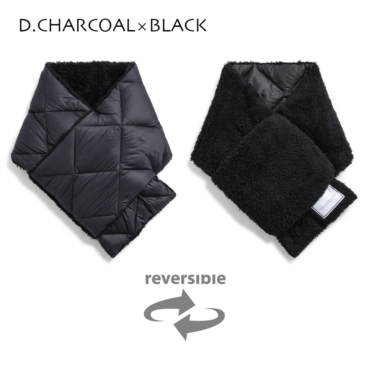 TAION[タイオン] CITY REVERSIBLE DOWN MUFFLER [R201CI] シティリバーシブルダウンマフラー [2025AW]