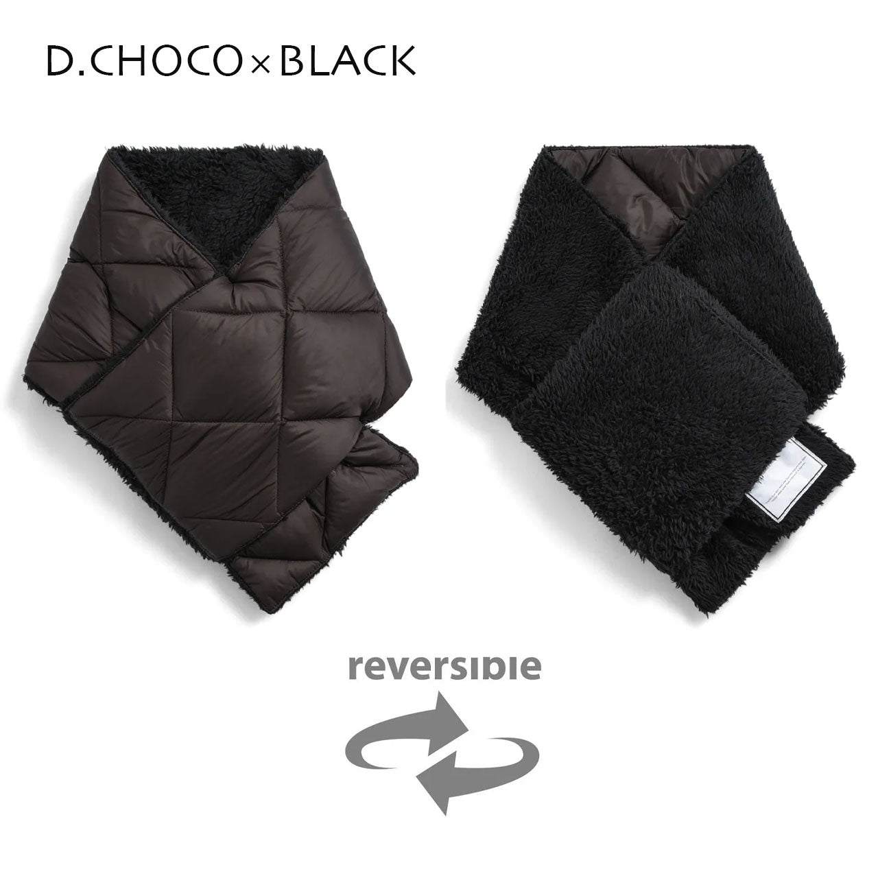 TAION[タイオン] CITY REVERSIBLE DOWN MUFFLER [R201CI] シティリバーシブルダウンマフラー [2025AW]