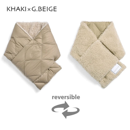 TAION[タイオン] CITY REVERSIBLE DOWN MUFFLER [R201CI] シティリバーシブルダウンマフラー [2025AW]