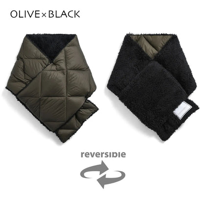 TAION[タイオン] CITY REVERSIBLE DOWN MUFFLER [R201CI] シティリバーシブルダウンマフラー [2025AW]