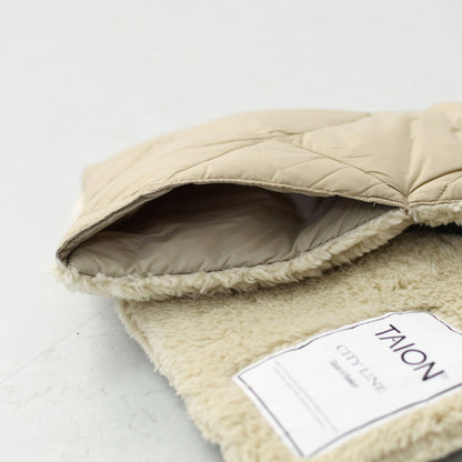 TAION[タイオン] CITY REVERSIBLE DOWN MUFFLER [R201CI] シティリバーシブルダウンマフラー [2025AW]