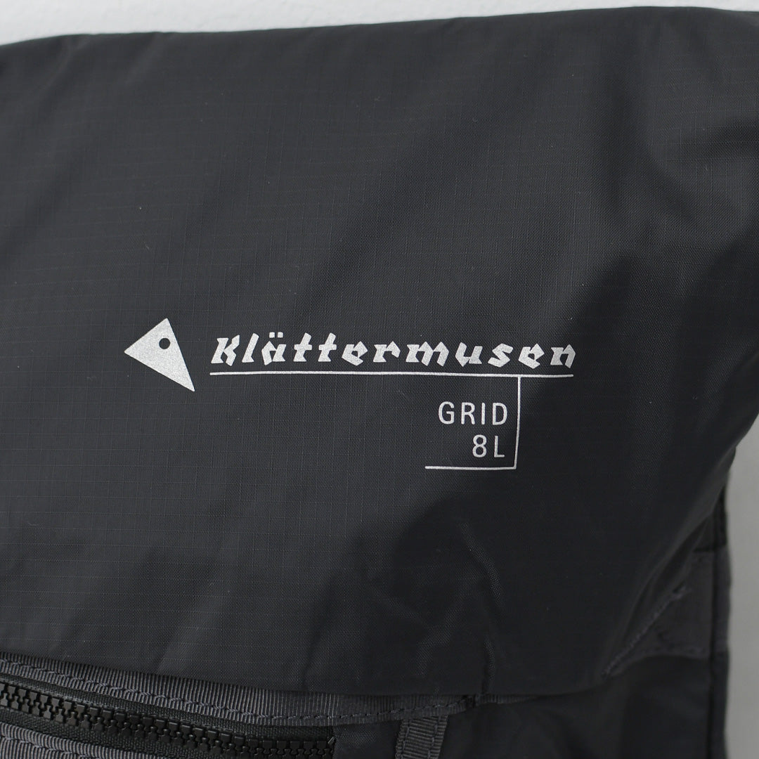 KLATTERMUSEN [クレッタルムーセン] Grid Messenger Bag [10207] グリッド メッセンジャー バッグ・メッセンジャーバッグ・ライトウェイト・ショルダーバッグ・サコッシュ・MEN'S / LADY'S [2026SS]