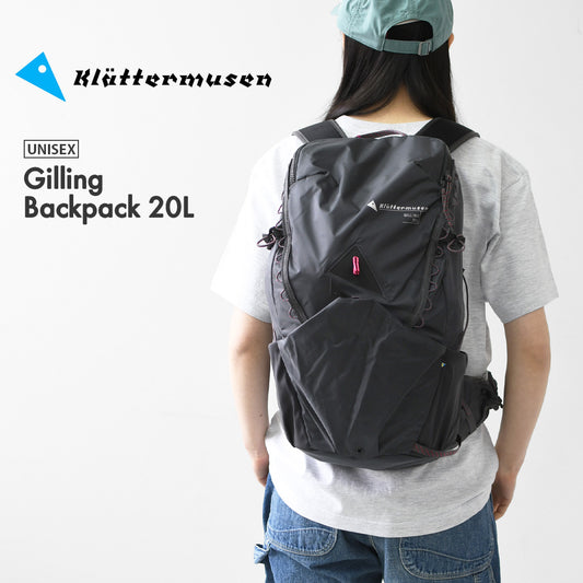 KLATTERMUSEN [クレッタルムーセン] Gilling Backpack 20L [10460] ギリング 20L・バックパック・ライトウェイトバックパック・ハイキング・トレッキング・MEN'S / LADY'S [2026SS]