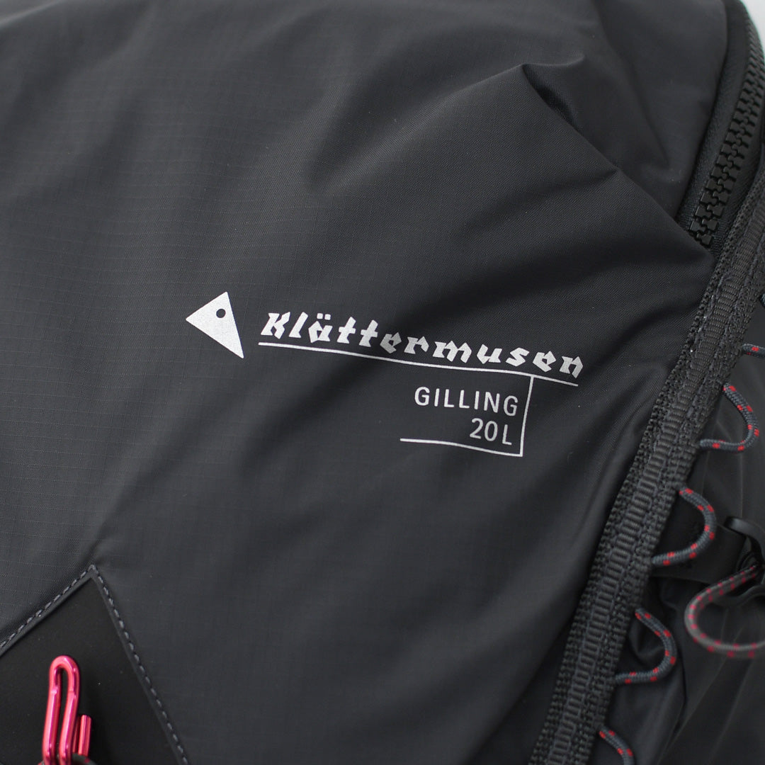KLATTERMUSEN [クレッタルムーセン] Gilling Backpack 20L [10460] ギリング 20L・バックパック・ライトウェイトバックパック・ハイキング・トレッキング・MEN'S / LADY'S [2026SS]