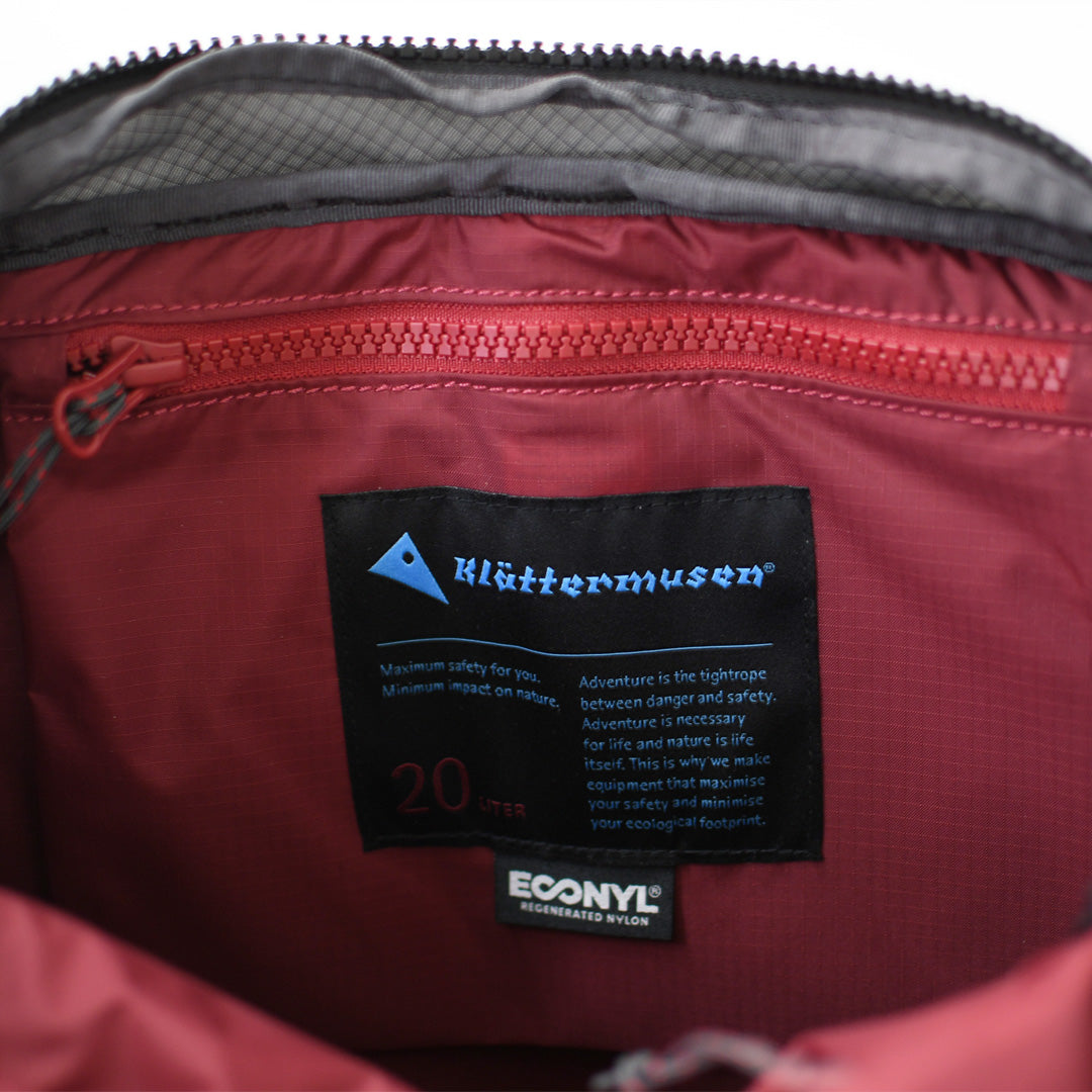 KLATTERMUSEN [クレッタルムーセン] Gilling Backpack 20L [10460] ギリング 20L・バックパック・ライトウェイトバックパック・ハイキング・トレッキング・MEN'S / LADY'S [2026SS]
