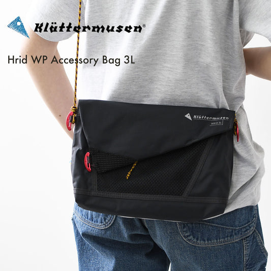 KLATTERMUSEN [クレッタルムーセン] Hrid WP Accessory Bag 3L [10561] フリッド ウォータープルーフ アクセサリバッグ 3L・サコッシュ・ショルダーバッグ・防水・アウトドア・キャンプ・MEN'S / LADY'S [2026SS]