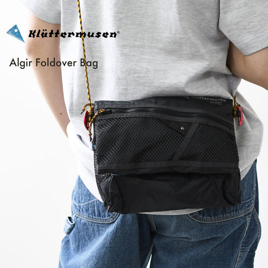 KLATTERMUSEN [クレッタルムーセン] Algir Foldover Bag [10602] アルギア フォールドオーバー バック・サコッシュ・コンパクト・軽量・ポシェット・キャンプ・アウトドア・MEN'S / LADY'S [2026SS]