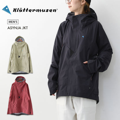 KLATTERMUSEN [クレッタルムーセン] ASYNJA JKT M [10651M11] アシーニャ ジャケット メンズ・フード付きジャケット・レインウエア・アウトドア・ハイキング・トレッキング・MEN'S [2025AW]