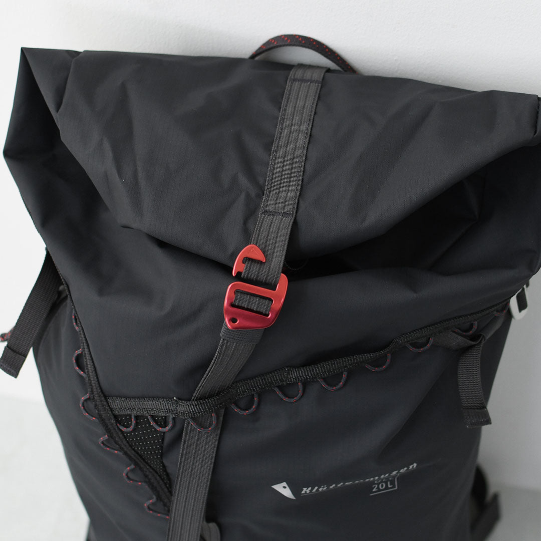 KLATTERMUSEN [クレッタルムーセン] Ull Backpack 20L [10654] ウル バックパック 20L・バックパック・トレッキング・クライミング・スキー・オールラウンドパック・軽量・MEN'S / LADY'S [2026SS]