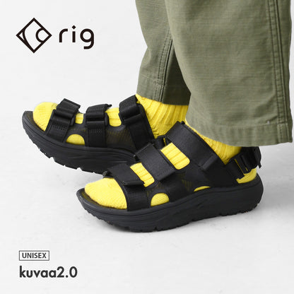 rig [リグ] kuvaa2.0 [RG0025] クーバ・リカバリーサンダル・サンダル・スポーツサンダル・アウトドア・カジュアル・MEN'S/LADY'S [2026SS]