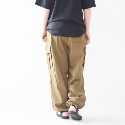 KHA:KI [カーキ] AIR RIP OVAL TROUSERS [MIL24HPT3203] エアリップオーバルトラウザーズ [2024SS]