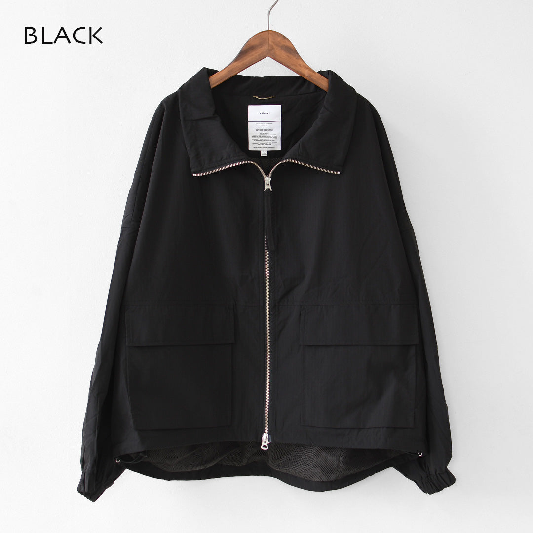 KHA:KI [カーキ] STAND COLLAR JACKET [mil25hjk3232] スタンド カラー ジャケット・LADY'S [2026AW]