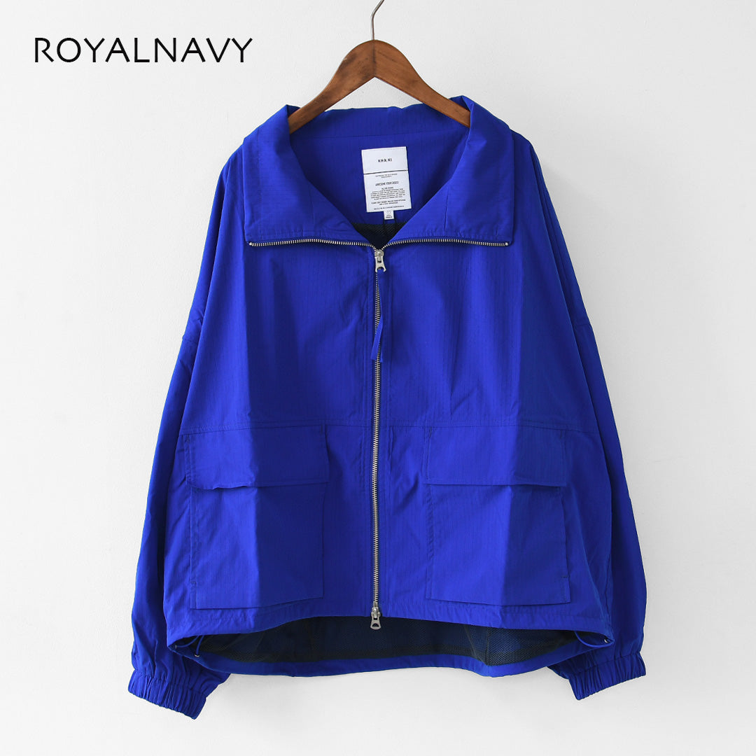 KHA:KI [カーキ] STAND COLLAR JACKET [mil25hjk3232] スタンド カラー ジャケット・LADY'S [2026AW]