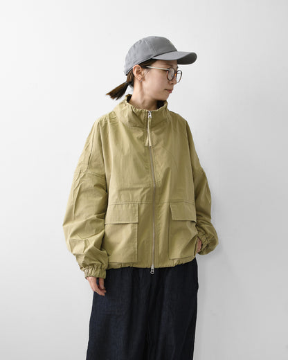 KHA:KI [カーキ] STAND COLLAR JACKET [mil25hjk3232] スタンド カラー ジャケット・LADY'S [2026AW]