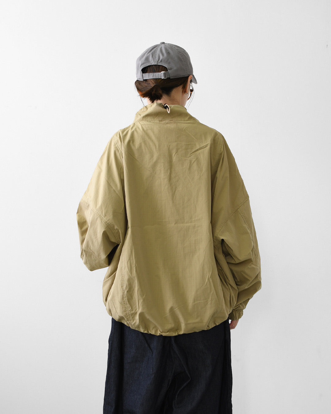 KHA:KI [カーキ] STAND COLLAR JACKET [mil25hjk3232] スタンド カラー ジャケット・LADY'S [2026AW]