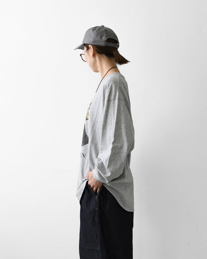 KHA:KI [カーキ] L/S TEE -CLASSICAL- [mil26fcs3520] ロングスリーブ Tシャツ クラシカル・プリントTEE・ベートーヴェン・長袖Tシャツ・LADY'S [2026AW]