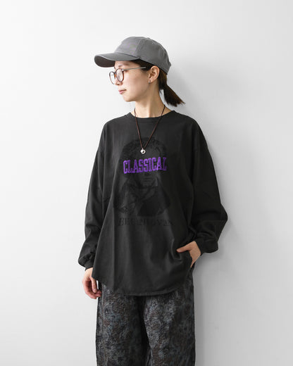 KHA:KI [カーキ] L/S TEE -CLASSICAL- [mil26fcs3520] ロングスリーブ Tシャツ クラシカル・プリントTEE・ベートーヴェン・長袖Tシャツ・LADY'S [2026AW]