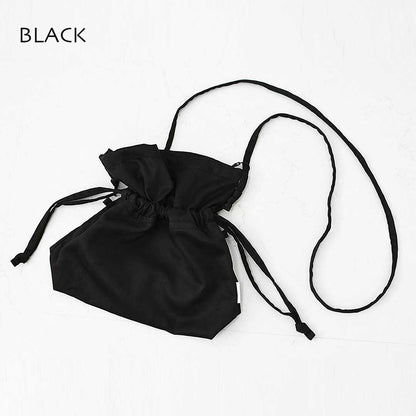 KHA:KI [カーキ] SUEDE CONVERTIBLE BAG [MIL26SBG3048] スエードコンバーチブルバッグ・２WAY・スエード調・巾着・ポーチ・コンパクト・ショルダー・LADY'S [2026AW]