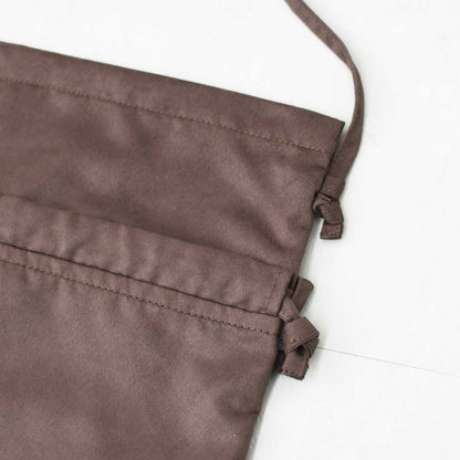 KHA:KI [カーキ] SUEDE CONVERTIBLE BAG [MIL26SBG3048] スエードコンバーチブルバッグ・２WAY・スエード調・巾着・ポーチ・コンパクト・ショルダー・LADY'S [2026AW]