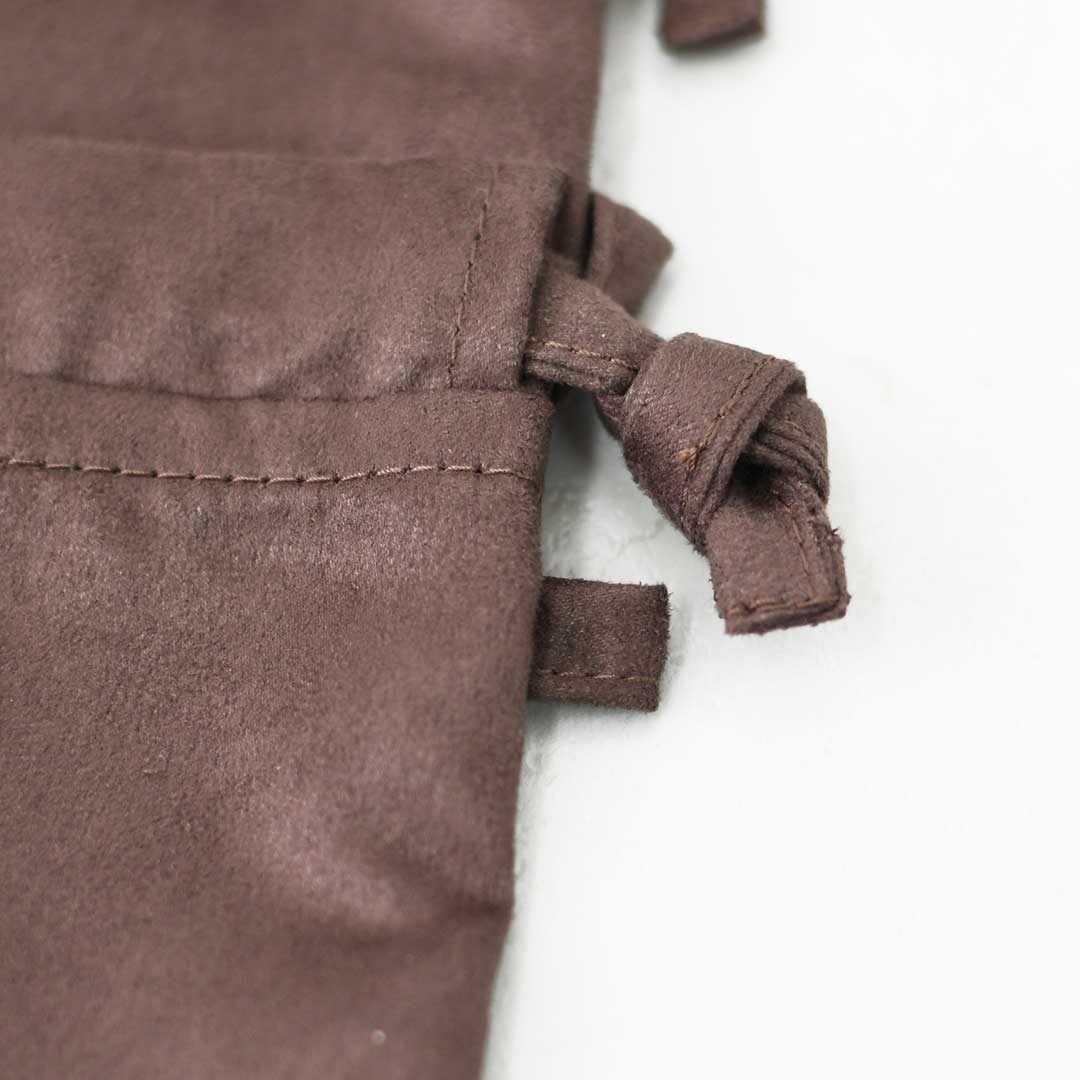 KHA:KI [カーキ] SUEDE CONVERTIBLE BAG [MIL26SBG3048] スエードコンバーチブルバッグ・２WAY・スエード調・巾着・ポーチ・コンパクト・ショルダー・LADY'S [2026AW]
