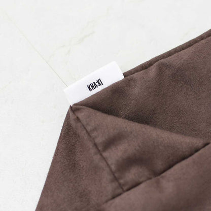 KHA:KI [カーキ] SUEDE CONVERTIBLE BAG [MIL26SBG3048] スエードコンバーチブルバッグ・２WAY・スエード調・巾着・ポーチ・コンパクト・ショルダー・LADY'S [2026AW]