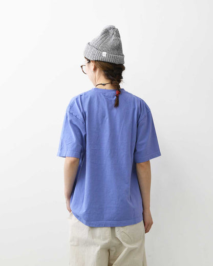 KHA:KI [カーキ] BOX TEE -LEAVE ME ALONE- [MIL26SCS3500] ボックスTシャツ -リーブミーアローン-・ゆったりシルエット・ワイドボックスシルエット・ロゴTシャツ・ショートスリーブ・LADY'S [2026AW]