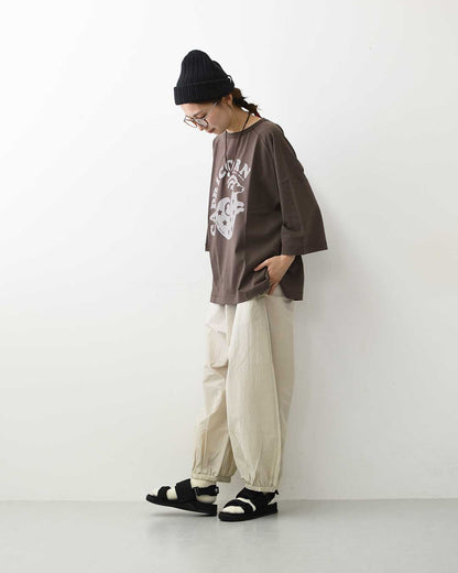 KHA:KI [カーキ] GOODWEAR Zodiac TEE  [MIL26SCS3555] グッドウエアゾディアック・ワイドTシャツ・ゆったりシルエット・七分袖・ワイドボックスシルエット・12星座・LADY'S [2026AW]