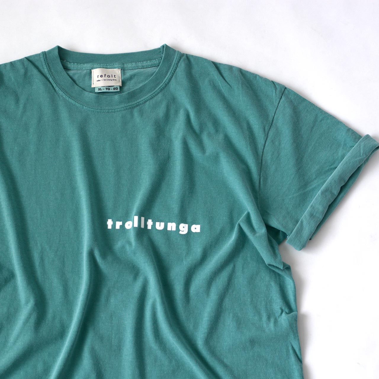 refalt original wear [リファルト オリジナルウエア] ヴィンテージ風ビッグTシャツ「trolltunga tee」 [tee-Tro1101] オリジナルＴシャツ・トロルトゥンガ [2022SS]