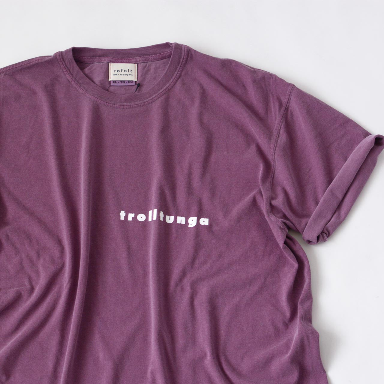 refalt original wear [リファルト オリジナルウエア] ヴィンテージ風ビッグTシャツ「trolltunga tee」 [tee-Tro1101] オリジナルＴシャツ・トロルトゥンガ [2022SS]