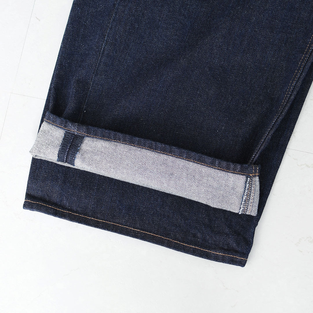 mizuiro ind [ミズイロ インド] high waist denim PT [1-260030] ハイウエストワイドデニム・LADY'S [2026SS]