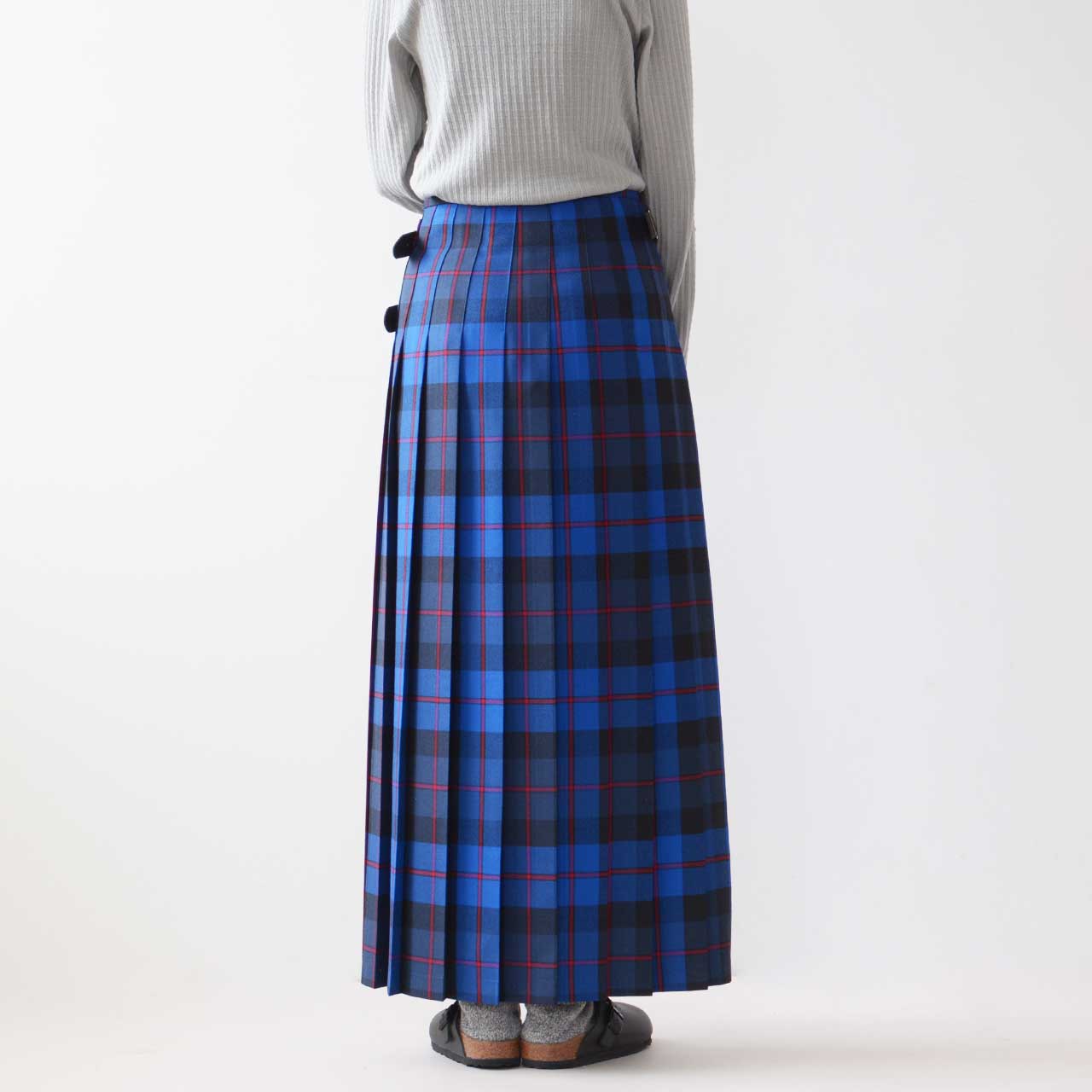 O'NEIL OF DUBLIN [オニールオブダブリン] WORSTED WOOL-TARTAN LONG KILT SKIRT [12491] ウーステッドウール タータンロングキルトスカート [2024AW]