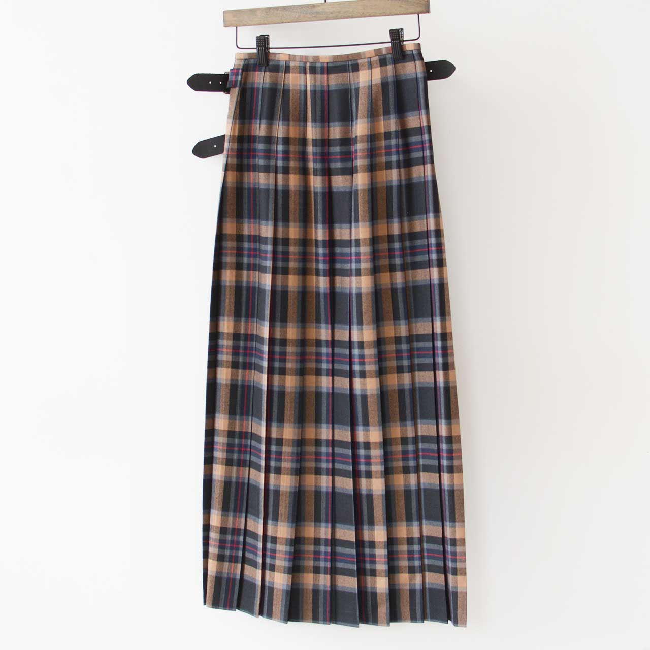 O'NEIL OF DUBLIN [オニールオブダブリン] WORSTED WOOL-TARTAN LONG KILT SKIRT [12491] ウーステッドウール タータンロングキルトスカート [2024AW]