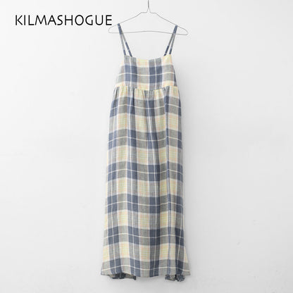 O'NEIL OF DUBLIN [オニールオブダブリン] TARTAN CAMISOLE DRESS [732] タータンキャミソールドレス [2025SS]