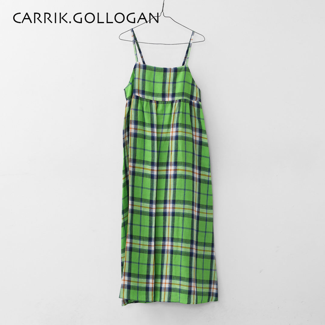O'NEIL OF DUBLIN [オニールオブダブリン] TARTAN CAMISOLE DRESS [732] タータンキャミソールドレス [2026SS]