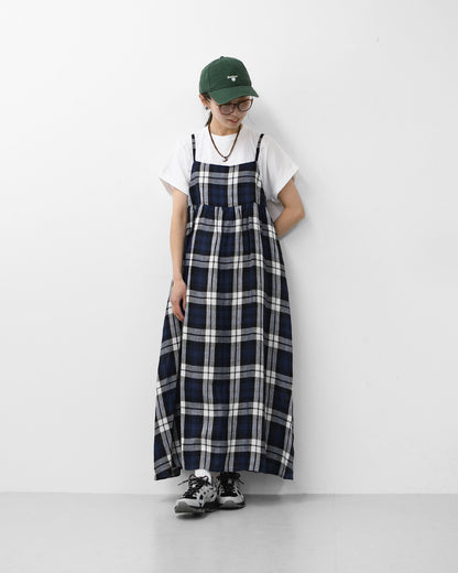 O'NEIL OF DUBLIN [オニールオブダブリン] TARTAN CAMISOLE DRESS [732] タータンキャミソールドレス [2026SS]