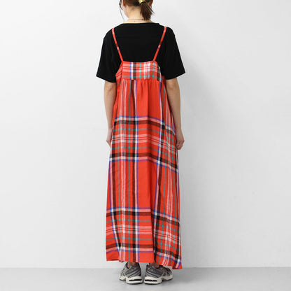 O'NEIL OF DUBLIN [オニールオブダブリン] TARTAN CAMISOLE DRESS [732] タータンキャミソールドレス [2025SS]