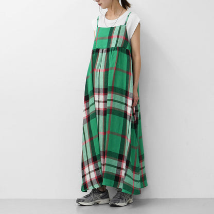 O'NEIL OF DUBLIN [オニールオブダブリン] TARTAN CAMISOLE DRESS [732] タータンキャミソールドレス [2025SS]