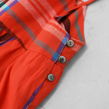 O'NEIL OF DUBLIN [オニールオブダブリン] TARTAN CAMISOLE DRESS [732] タータンキャミソールドレス [2025SS]