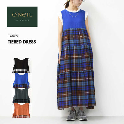 O'NEIL OF DUBLIN [オニールオブダブリン] TIERED DRESS [733] ティアードドレス [2025SS]